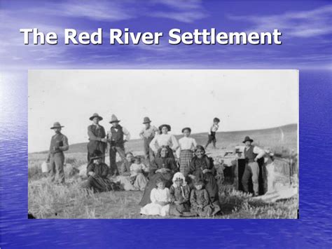 PPT - The Red River Settlement PowerPoint Presentation, free download ...