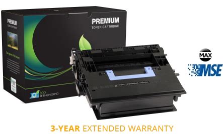 MSE Premium CF237Y 37Y Toner Cartridge Black MSE022137162 HP LaserJet