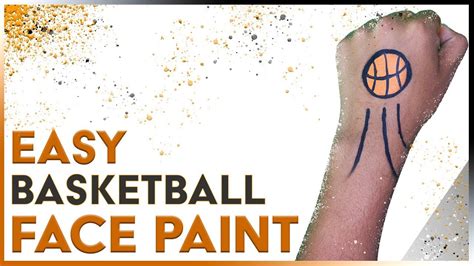 Basketball Face Painting Tutorial Youtube