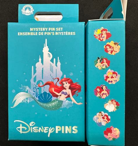 The Little Mermaid Ariel And Sisters Mystery Pin Set At Disney Parks