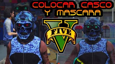 Truco Como Ponerte Mascara Y Casco Glitch Gta Online Youtube