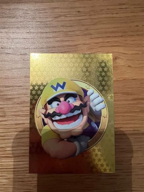 Super Mario Trading Card Wario 155 Panini Kaufen Auf Ricardo