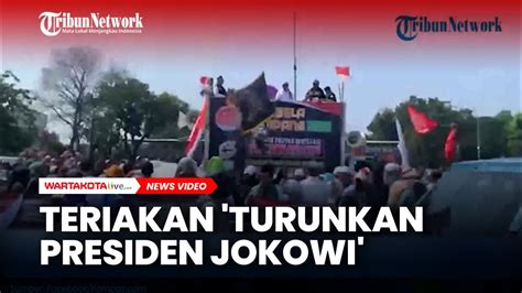 Teriakan Turunkan Presiden Jokowi Saat Demo Aksi Bela Rempang Di