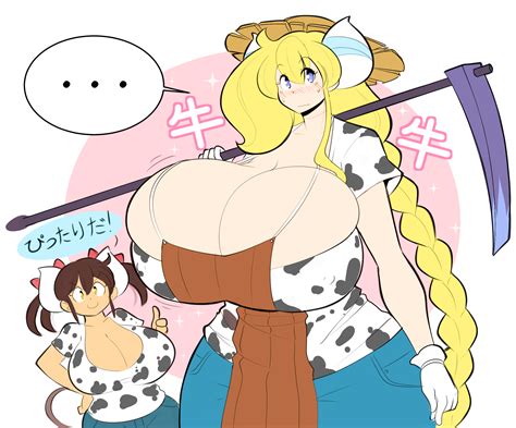 Rule 34 Blonde Hair Breasts Brown Hair Cassie Theycallhimcake Cow