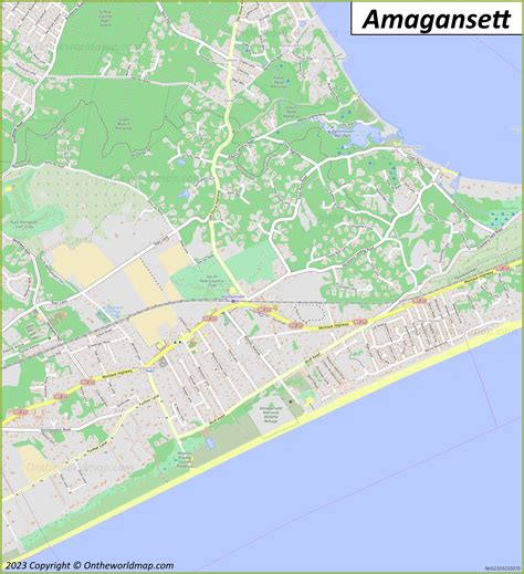 map of the hamptons ny