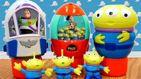 Toy Story Spinning Buzz Lightyear Woody And Alien Pizza Planet