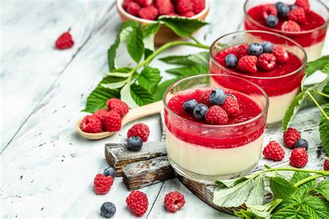 Panna Cotta Au Coulis De Fruits Rouges Un D Licieux Dessert Facile