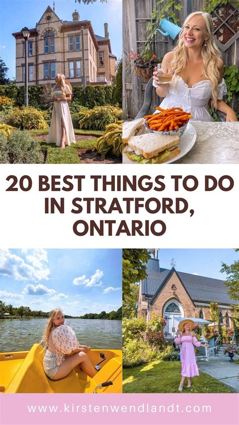 Best Things To Do In Stratford Ontario Activity Guide Artofit