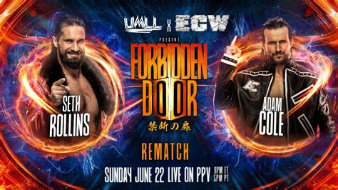 Forbidden Door Remake Match Card By Erimxedits On Deviantart