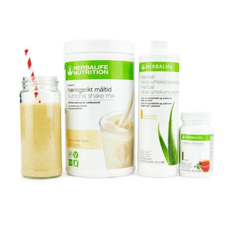 Herbalife Frokostpakke Vanilje Selvstendig Herbalife Nutrition Medlem