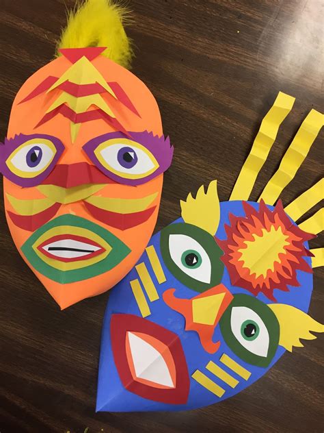 Elements of the Art Room: 5th Grade Masks!