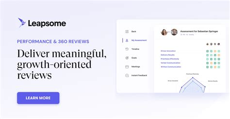 Employee Performance Review Software | Leapsome