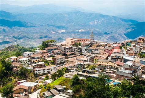 Zaruma Town In The Andes Ecuador Stock Image Image Of Style