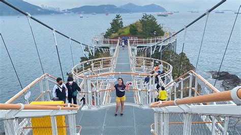 Songdo Yonggung Suspension Bridge YouTube