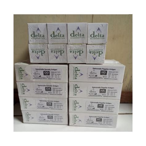 Jual Reagen Widal Salmonella 1 Set 8 Vial Shopee Indonesia