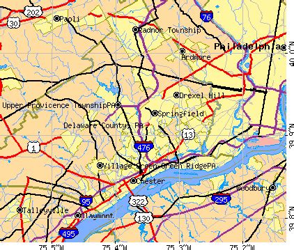 The Many Towns of Delco Map - tropicalexpressllc.com