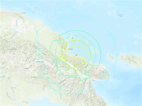 Magnitude 6 7 Earthquake Hits Papua New Guinea International