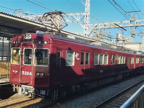 阪急電鉄 阪急5300系電車 5324 十三駅 鉄道フォト・写真拡大 By トリテツノワグマさん レイルラボraillab