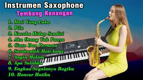 Instrumen Saxophone Tembang Kenangan Youtube