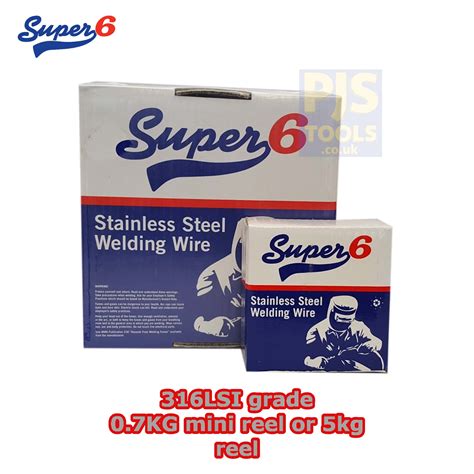 0 7kg Or 5kg X Super 6 1 0mm 316 LSI Stainless Steel Mig Welding Wire