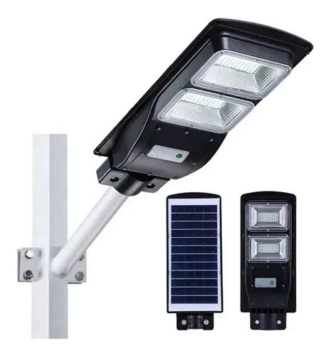 Lampara Led 60w Panel Solar Alumbrado Publico