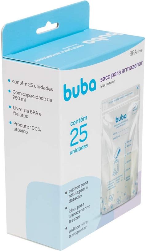 Saco Para Armazenar Leite Materno Buba