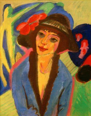 Bildnis Gerda Von Ernst Ludwig Kirchner Kunstdruck Kaufen