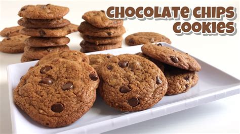 Resep Chocolate Chip Cookies Ala Good Time Yang Nyoklat Banget Youtube