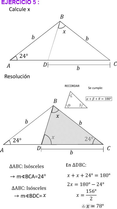 Los Tri Ngulos Y Sus Propiedades Ejercicios Resueltos Pdf Artofit