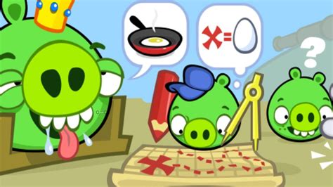 Bad Piggies Серия 1 Плохие свинки учатся строить машинки уровни 1 4