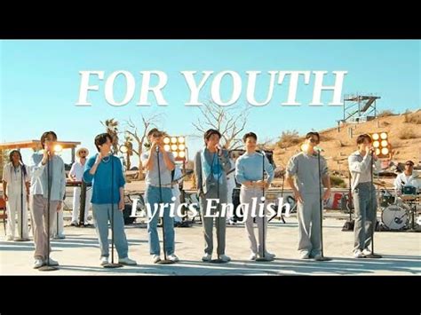 BTS For Youth Live Lyrics English 20220613 YouTube