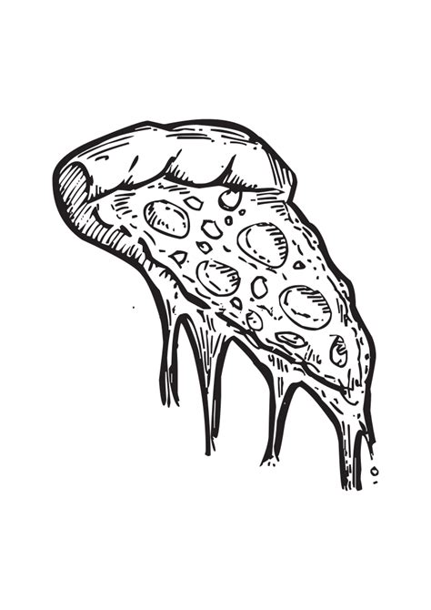 Pizza Face Svg