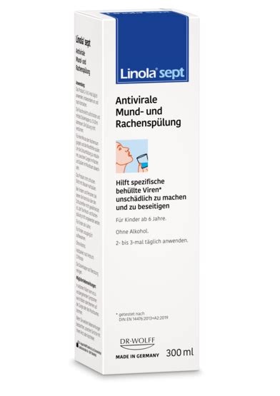 Linola sept Antivirale Mund und Rachenspülung