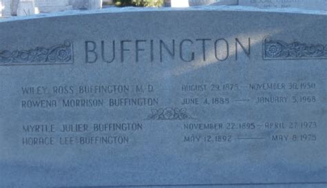 Dr Wiley Ross Buffington 1875 1950 Find A Grave Memorial