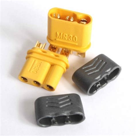 Pairs Amass Mr Connector Plug With Sheath Female Male Sale