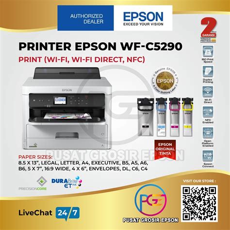 Jual Printer Epson Workforce Pro Wf C5290 Shopee Indonesia