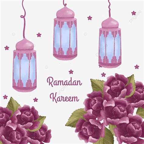 Ramadan Linterna Rosas Estrellas Descargar Png Ramad N Linterna