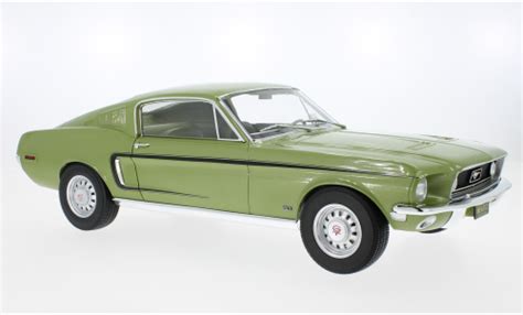 Miniature Ford Mustang 1 12 Norev Fastback GT Metallise La Chaux 1968