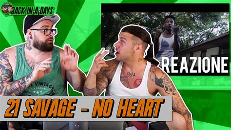 21 Savage No Heart Rap Reaction 2017 Arcadeboyz Back In A Days Youtube