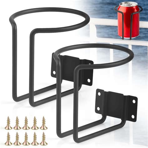 2 Pcs Boat Cup Holder Stainless Steel Universal Wall