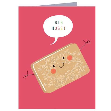 Mini Custard Cream Card By Kali Stileman