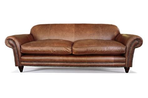 Royal English Leather Sofa House Of Chesterfields Collection