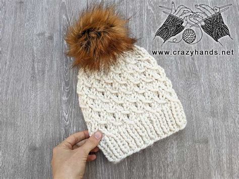 Classic Knit Hat Free Pattern For Women Crazy Hands