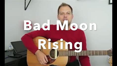 Bad Moon Rising Guitar Lesson Guitar Tutorial Creedence