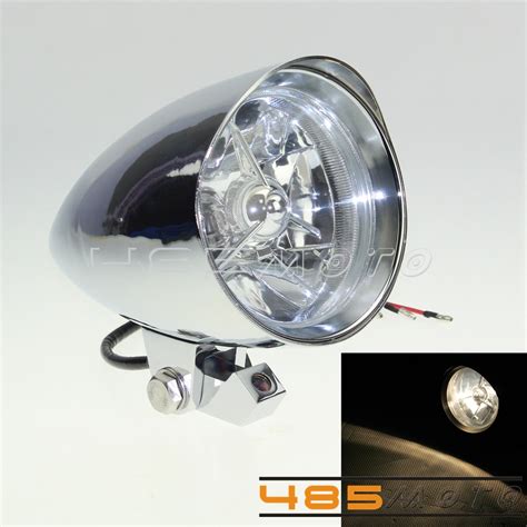 Lighting Indicators Headlight Assemblies Chrome Motorcycle Visor