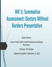 Part 1 Doctors Without Borders Presentation Pptx WK 5 Summative