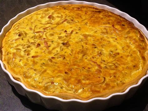 Recette De Tarte à Loignon Alsacienne