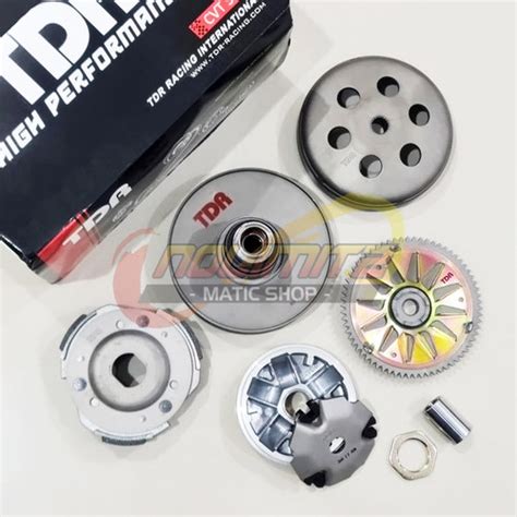 Jual Cvt Set Tdr Pulley Mangkok Kampas Ganda Sliding Sheave Vario