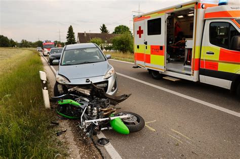 Zwischen Oberroth und Babenhausen Tödlicher Verkehrsunfall zwischen