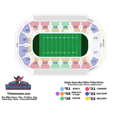 Seating Charts | Findlay Toyota Center